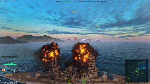 World of Warships - Первые скриншоты игры World Of Warships